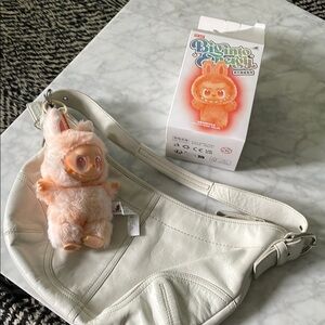 COACH White Leather vintage soho leather Y2K Shoulder Bag